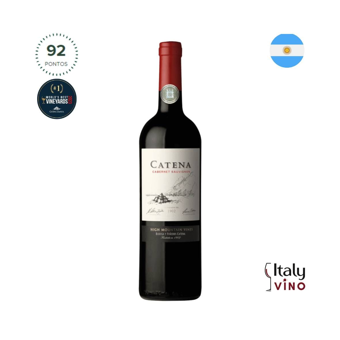 VINHO CATENA ZAPATA CABERNET SAUVIGNON 750ML