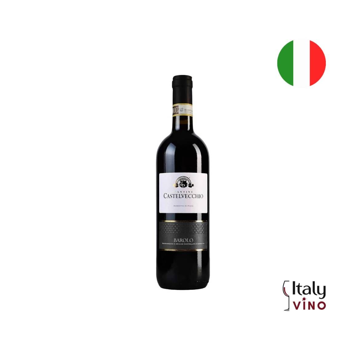 VINHO BAROLO DOCG CASTELVECCHIO 750ML