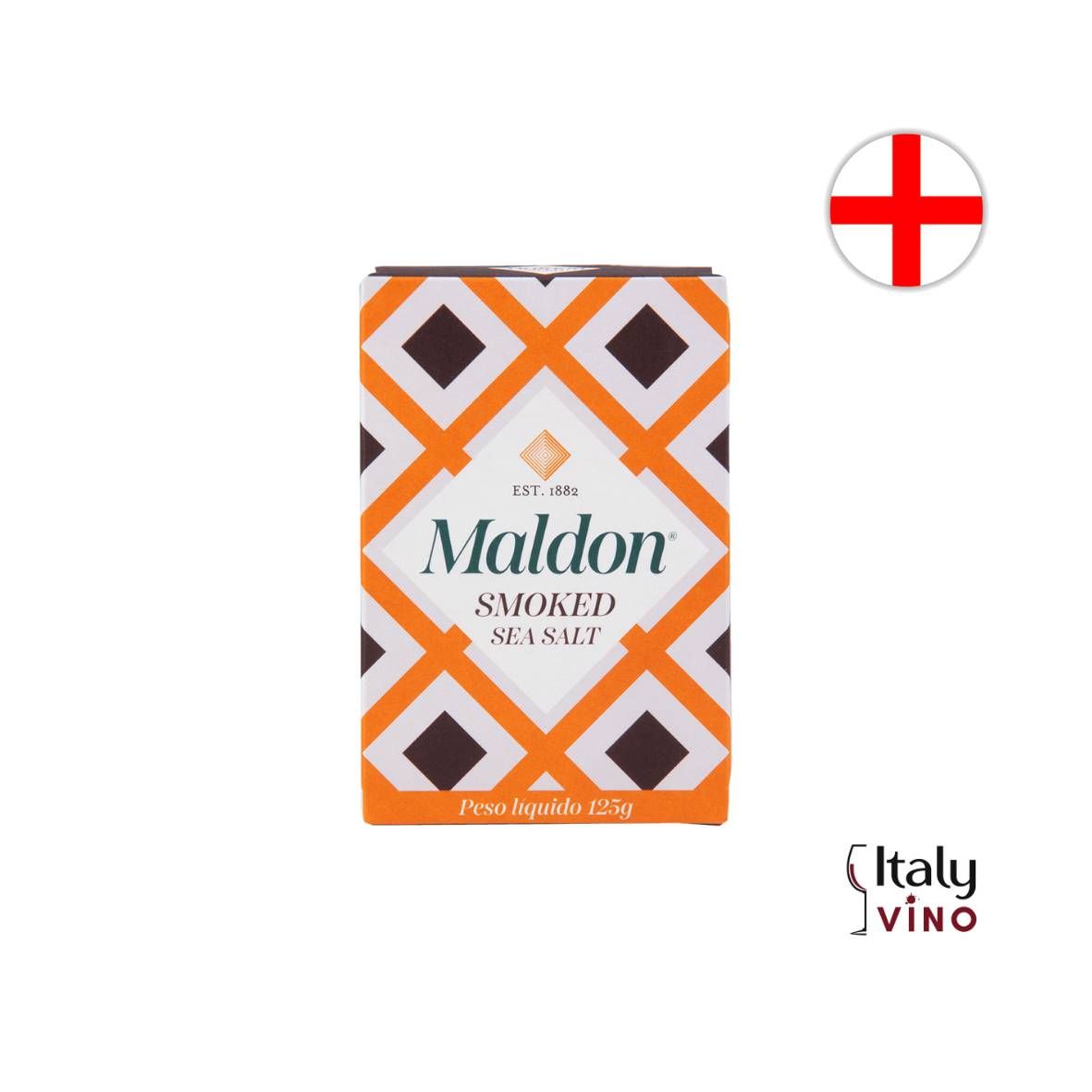 SAL MARINHO DEFUMADO 125G MALDON