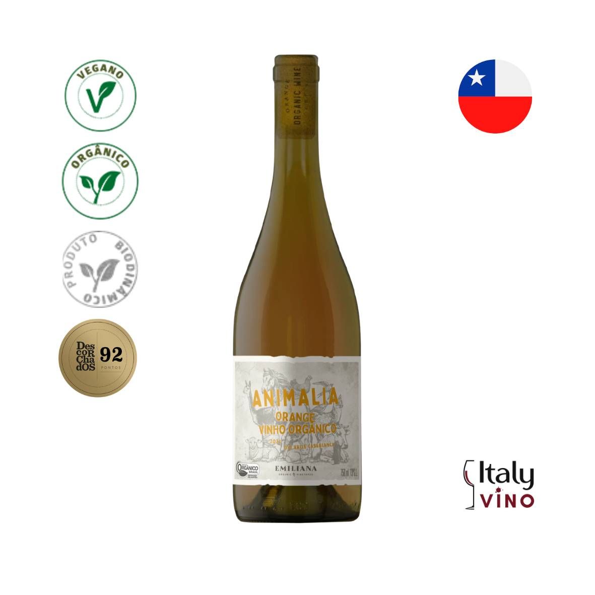 VINHO ANIMALIA ORANGE WINE 750ML