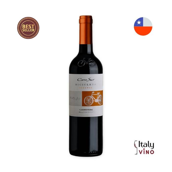 VINHO CONO SUR BICICLETA RESERVA CARMÉNÈRE 750ml