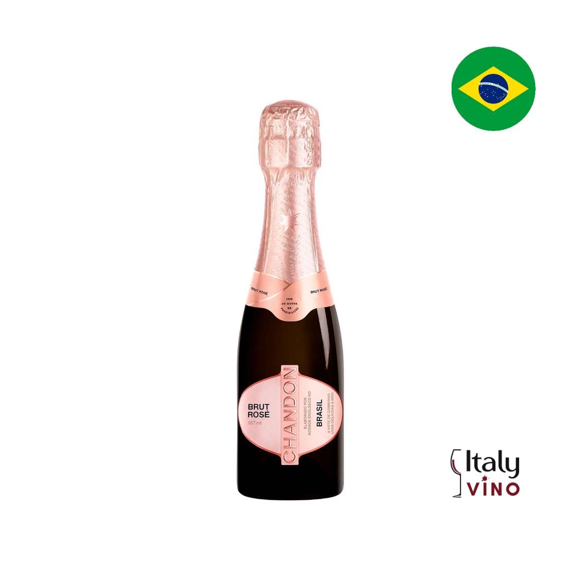 MINI ESPUMANTE CHANDON BABY ROSÉ 187 ML