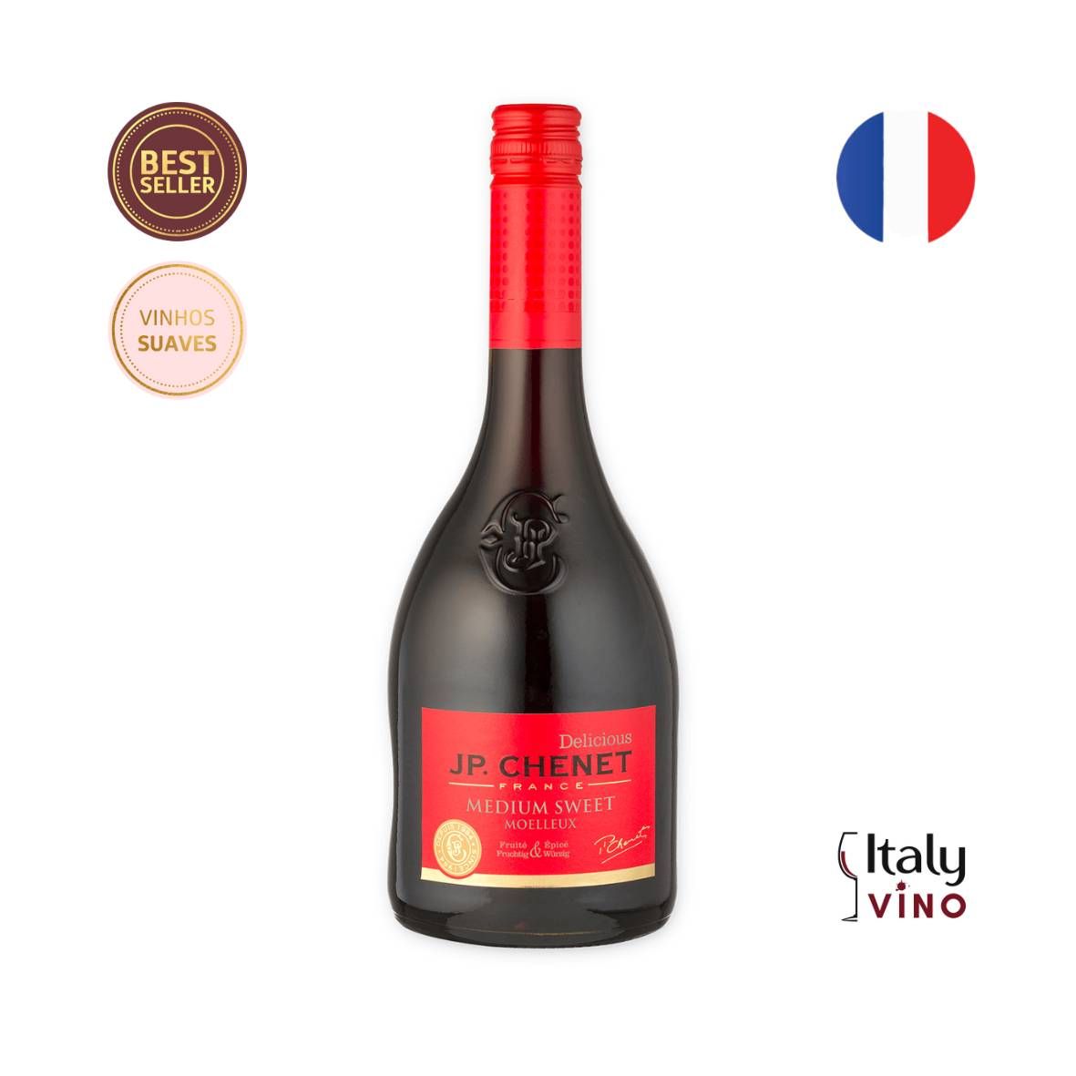 VINHO JP. CHENET DELICIOUS ROUGE MOELLEUX 750ML