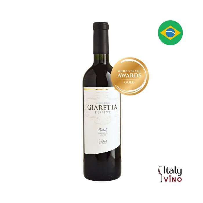 VINHO GIARETTA RESERVA MERLOT 750ML