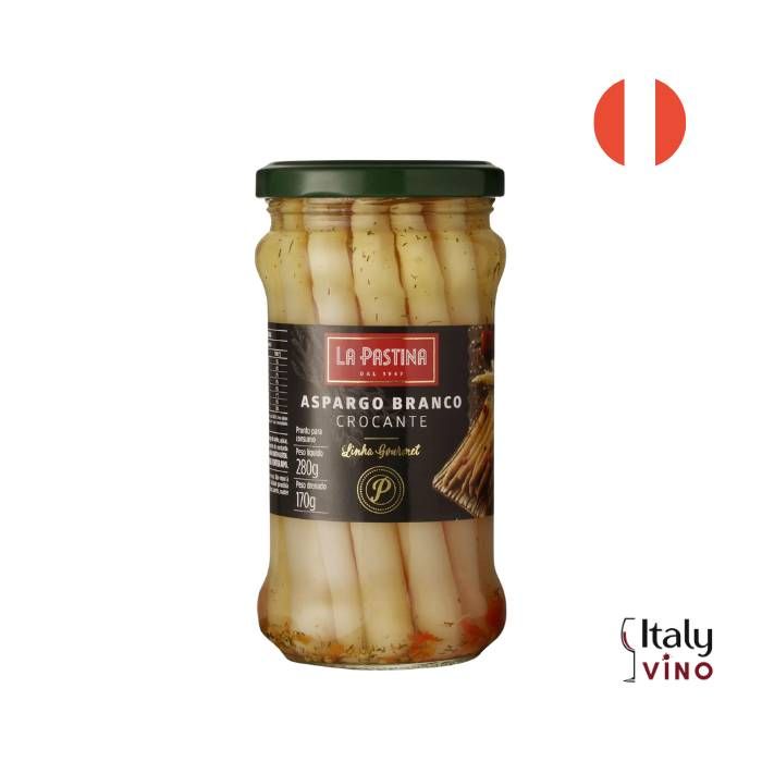 ASPARGO BRANCO CROCANTE 280G LA PASTINA