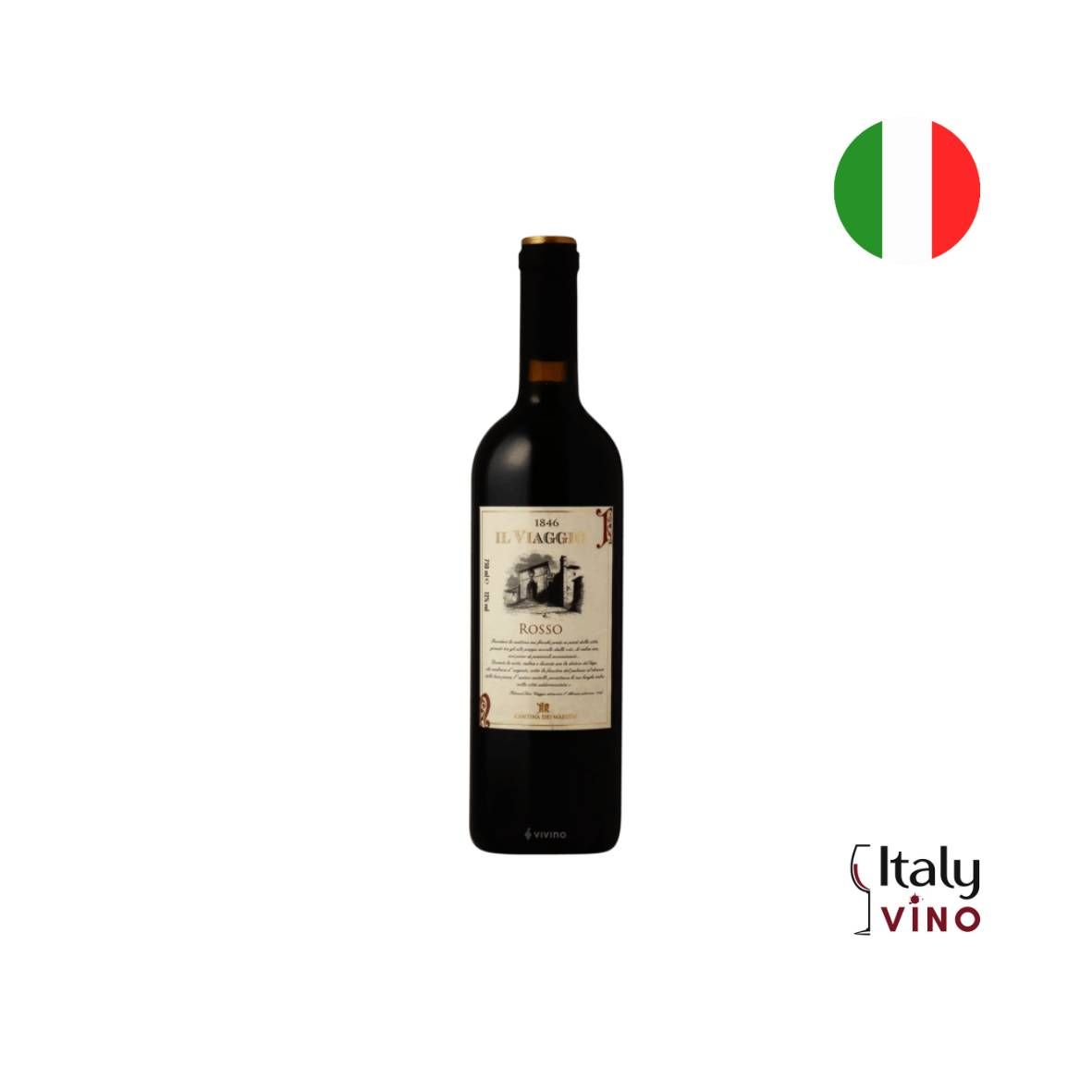 VINHO IL VIAGGIO ROSSO CANTINA DEI MAESTRI 750ML