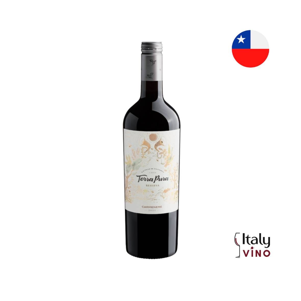 VINHO TERRAPURA RESERVA CARMENERE 750ML