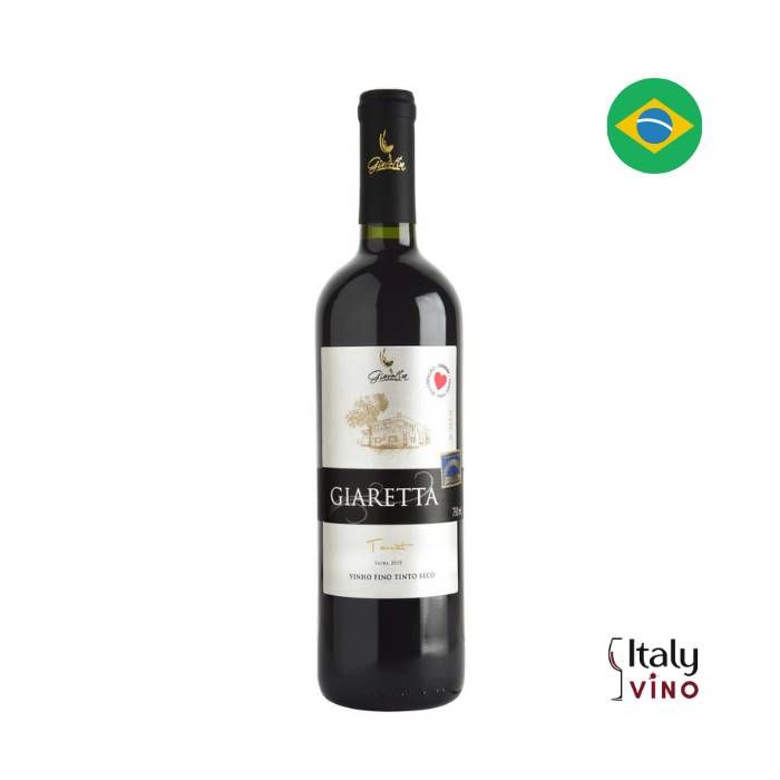 VINHO GIARETTA TINTO SECO FINO TANNAT 750ML