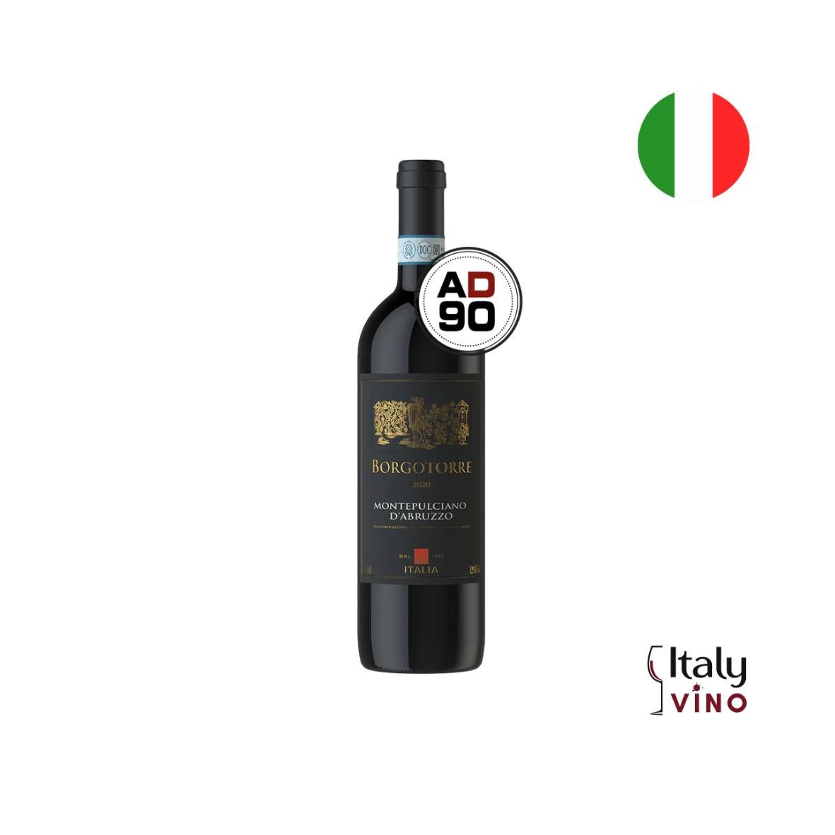 VINHO BORGOTORRE MONTEPULCIANO DABRUZZO DOC 375ML