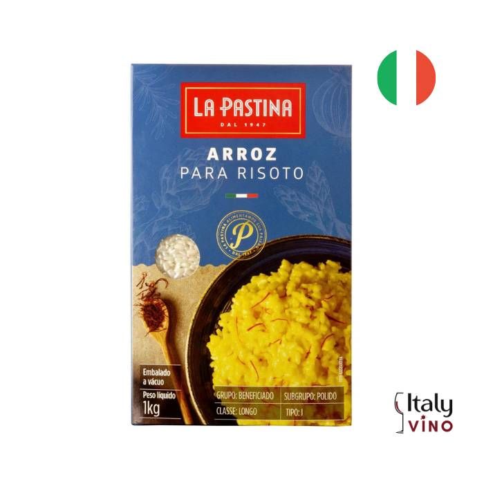 ARROZ PARA RISOTO ITALIANO LA PASTINA 1KG
