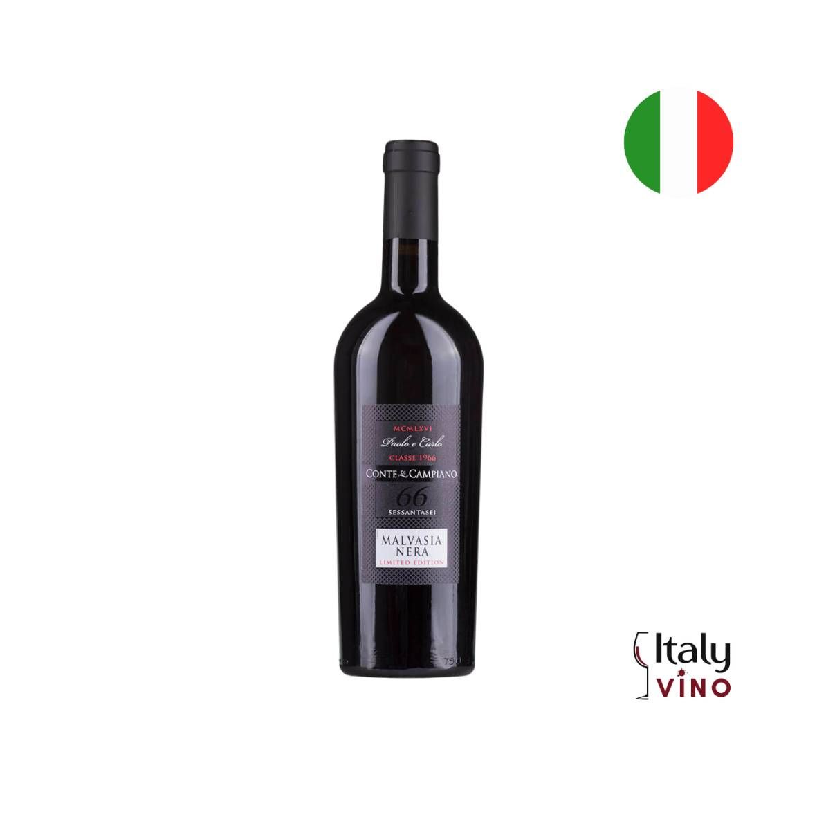 VINHO MALVASIA NERA PUGLIA IGT CONTE DI CAMPIANO 750ML