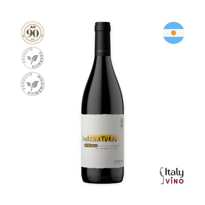VINHO CHAKANA SOBRENATURAL BONARDA 750ml