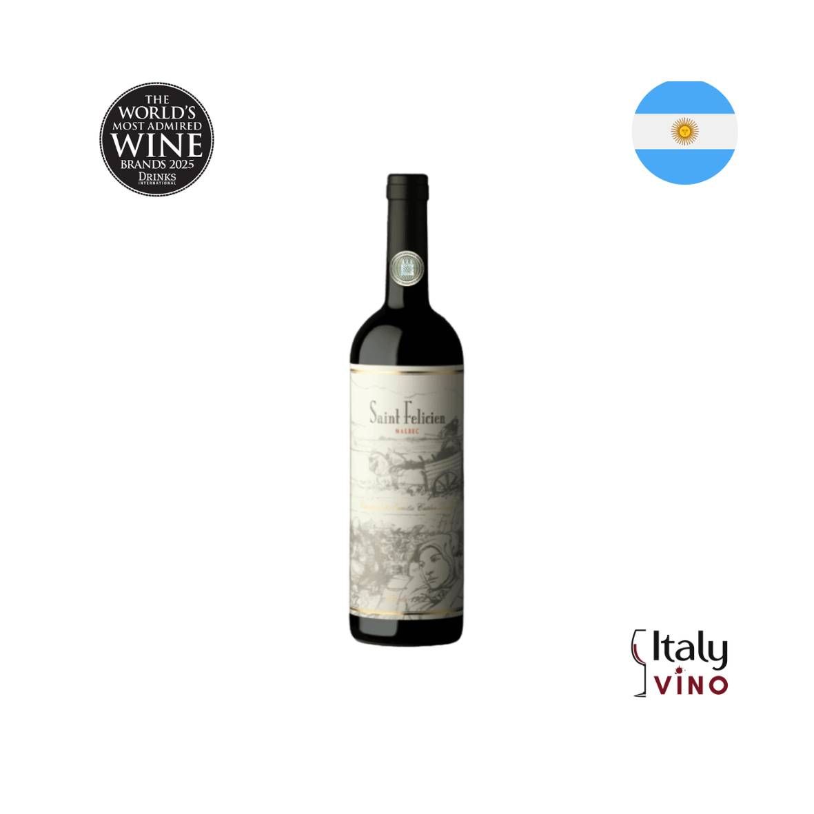 VINHO SAINT FELICIEN MALBEC - CATENA ZAPATA 750ml