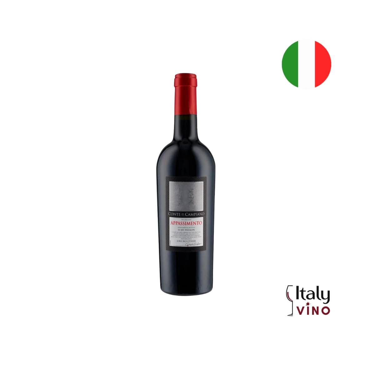 VINHO NEGROAMARO PASSITO SALENTO IGT APASSIMENTO 750ML