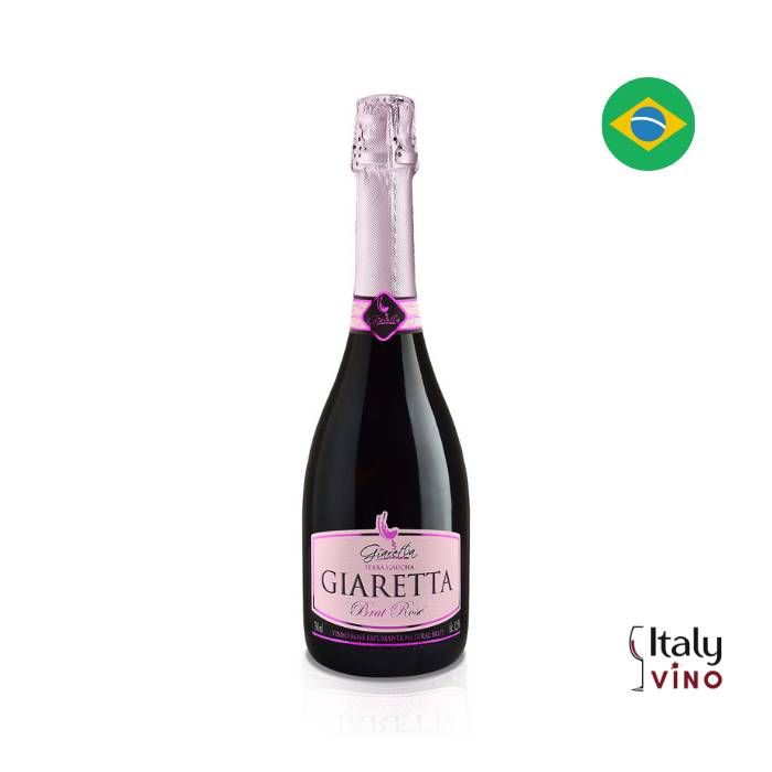 ESPUMANTE GIARETTA BRUT ROSÉ CHARMAT 750ML