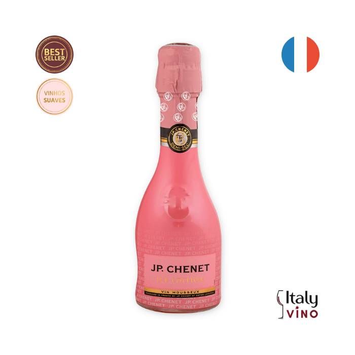 MINI ESPUMANTE JP. CHENET ICE EDITION DEMI-SEC ROSÉ 200ML