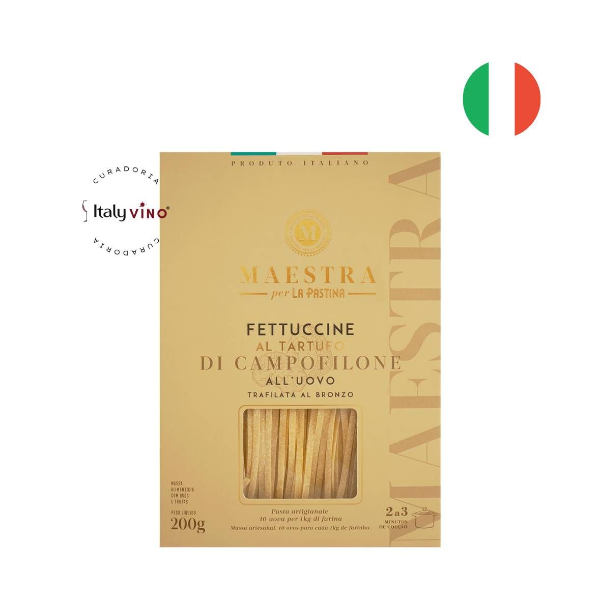 FETTUCCINE DI CAMPOFILONE TRUFADO ALL UOVO MAESTRA/LA PASTINA 200G