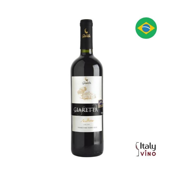 VINHO GIARETTA TINTO SECO FINO ANCELLOTTA  750ML
