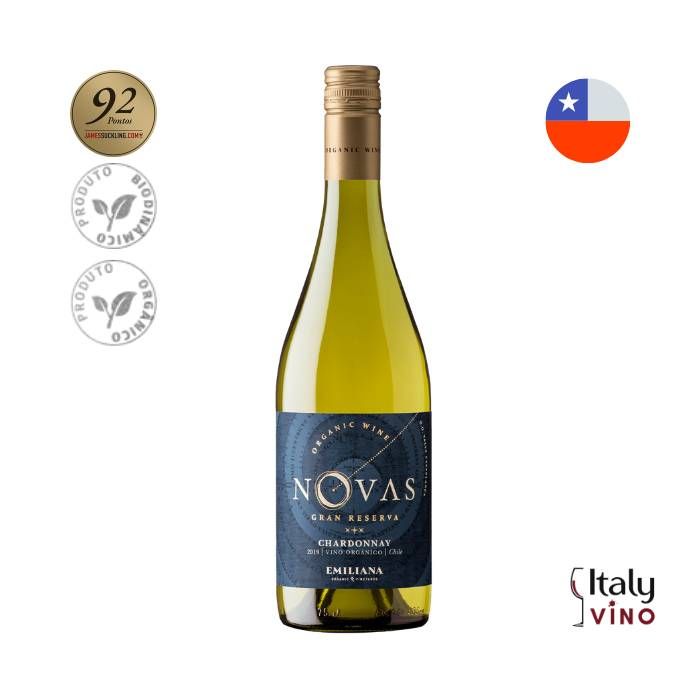 VINHO EMILIANA NOVAS GRAN RESERVA CHARDONNAY 750ml