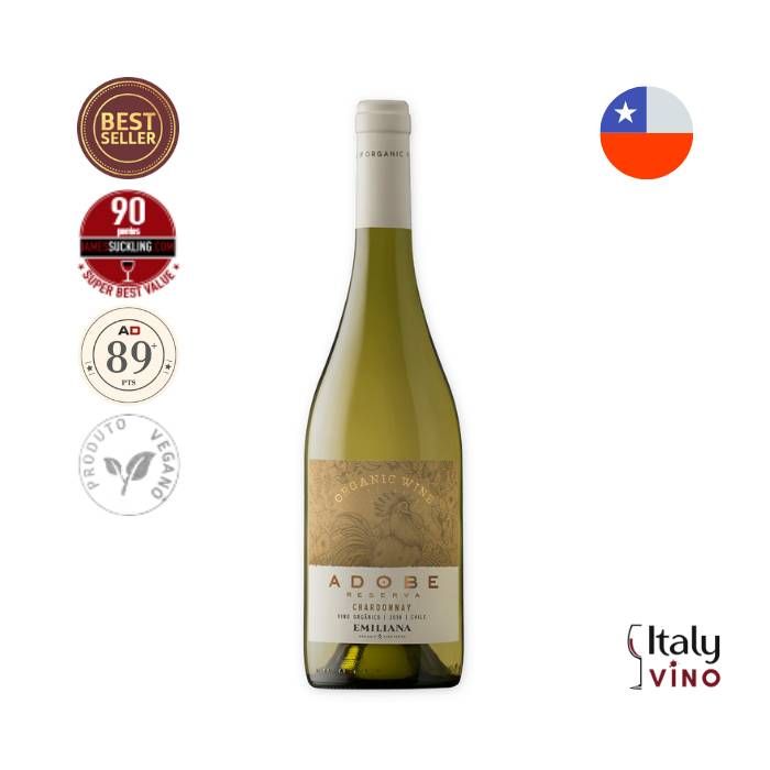VINHO EMILIANA ADOBE RESERVA CHARDONNAY 750ml