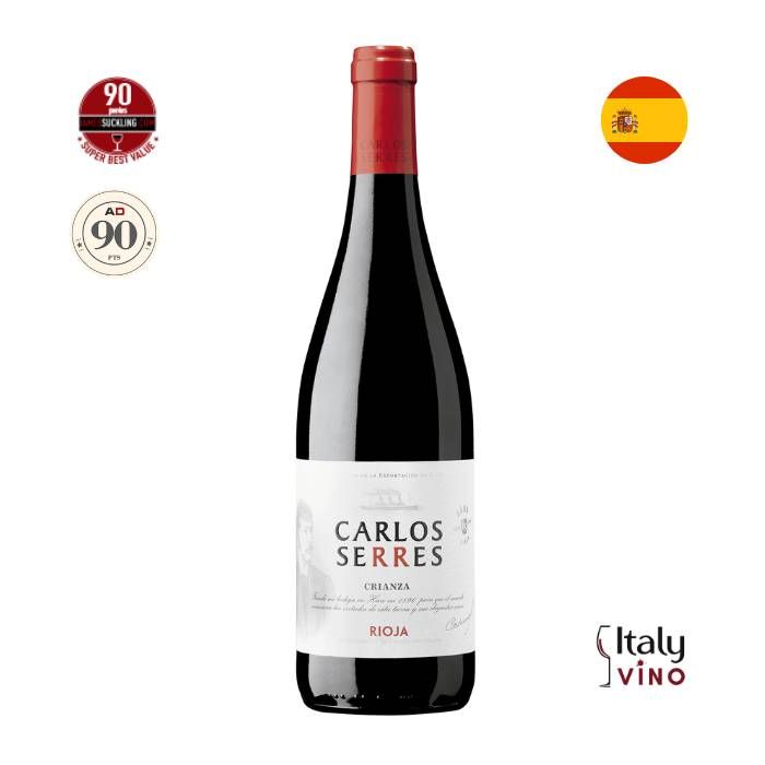 VINHO CARLOS SERRES CRIANZA 750ML