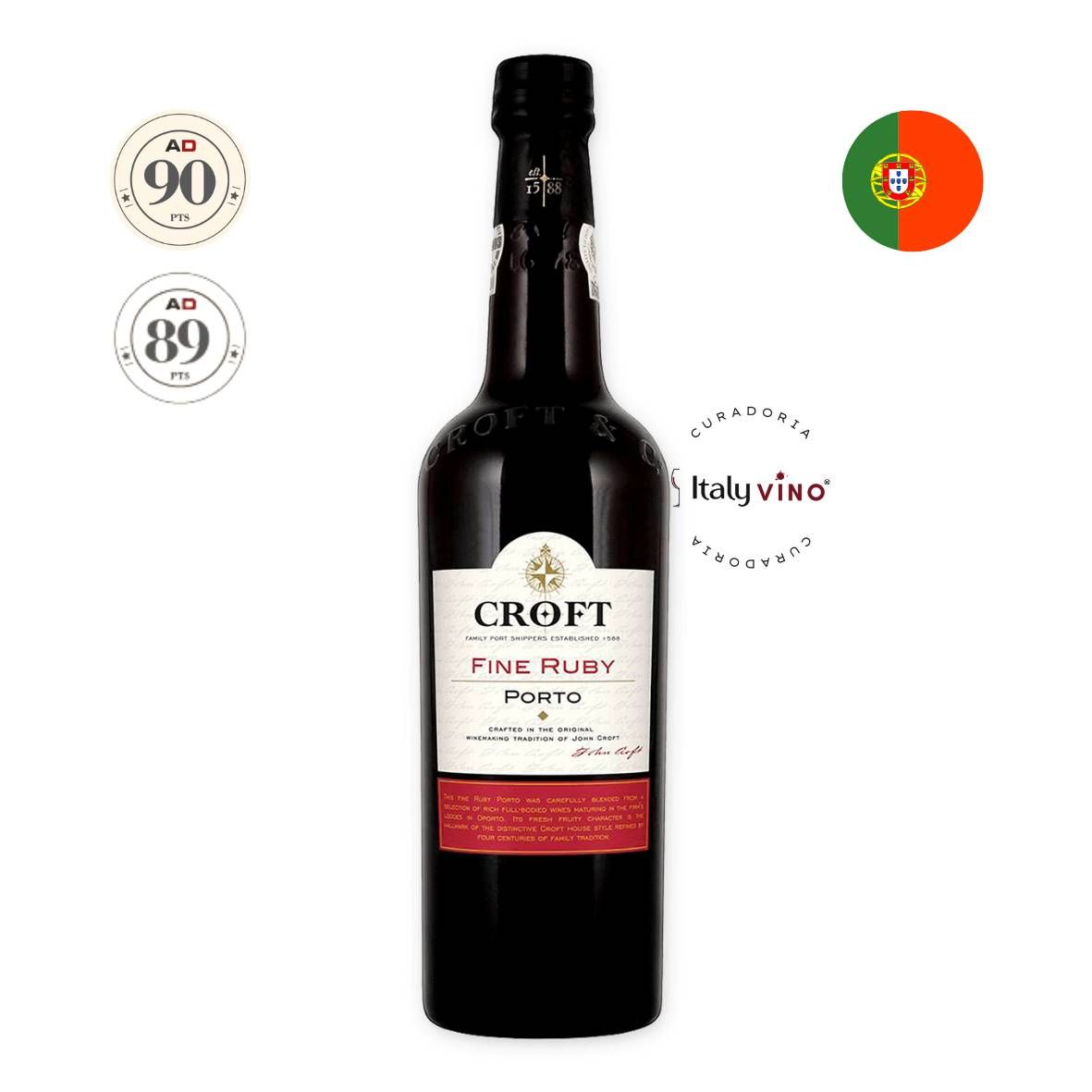 CROFT PORTO FINE RUBY 750ML