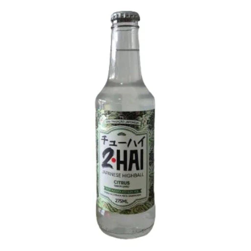 2HAI   COQUETEL JAPONES SABOR LIMAO - 275ML - 7893095731484