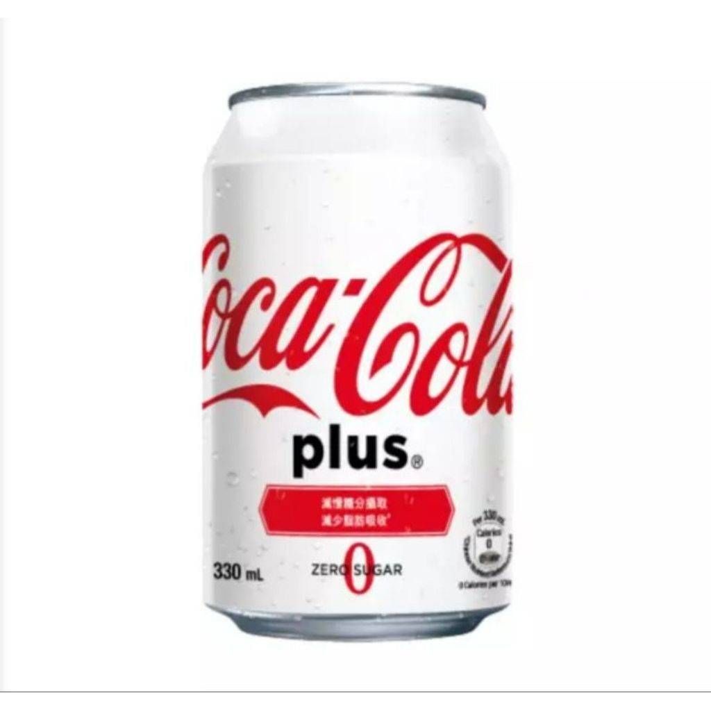 REFR. COCA COLA BRANCA PLUS ZERO 330ML