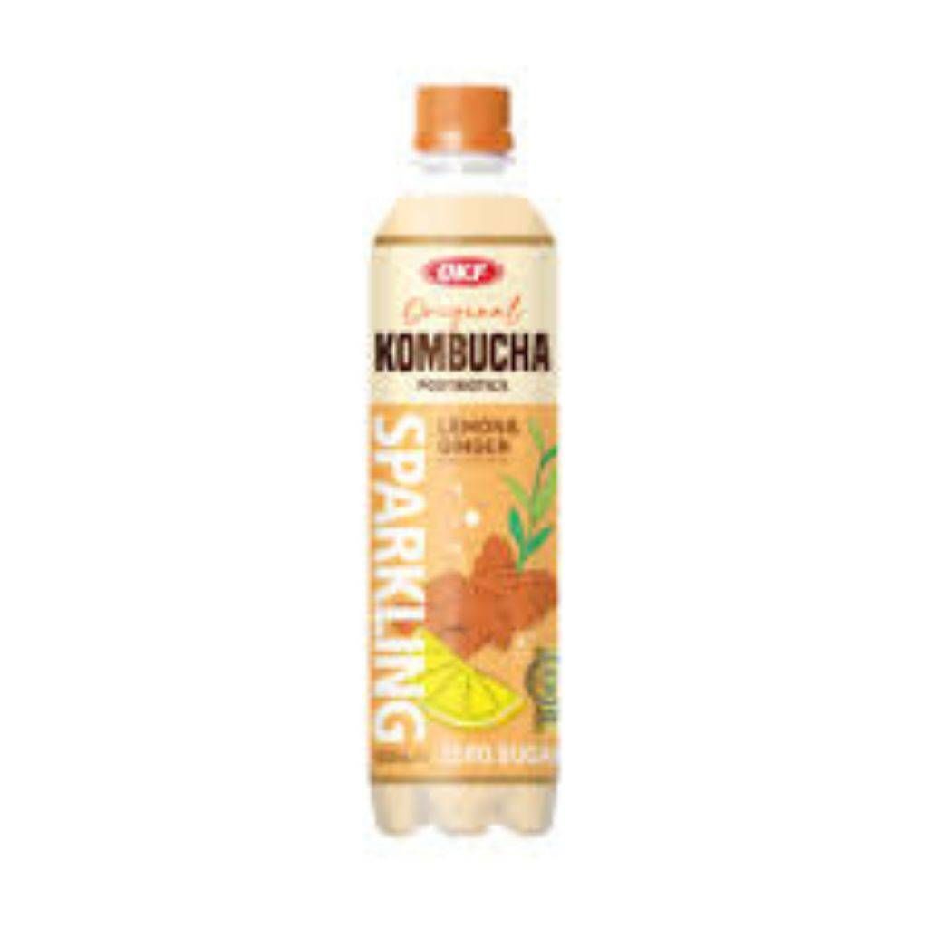 REFR.CHÁ KOMBUCHA LIMÃO C/ GENGIBRE 500ML