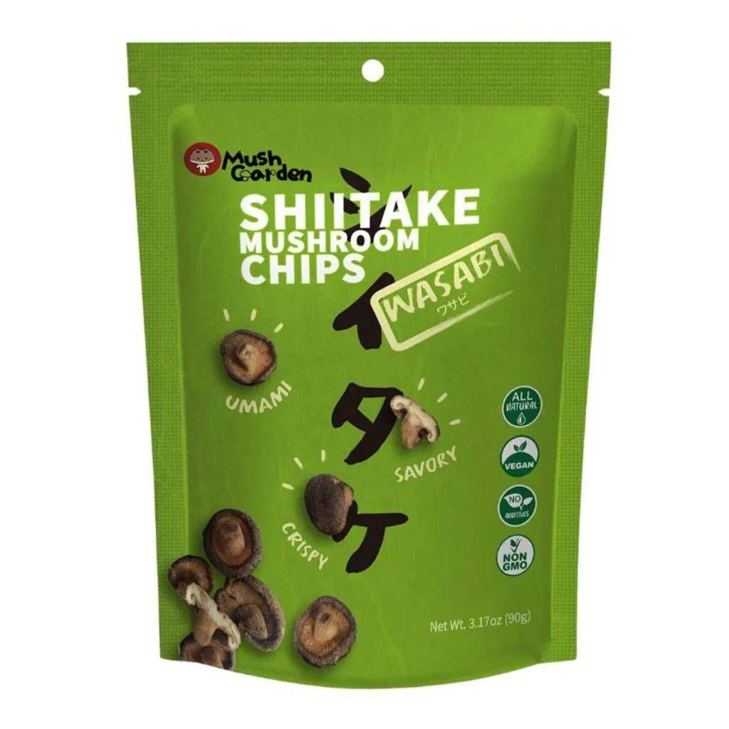 MUSH GARDEN SNACK DE SHITAKE SB WASABI