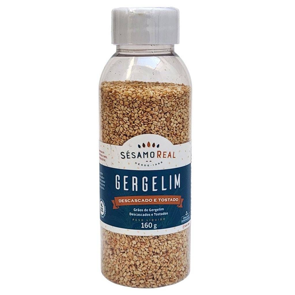 GERGELIM DESCASCADO TOSTADO 160G - SESAMO