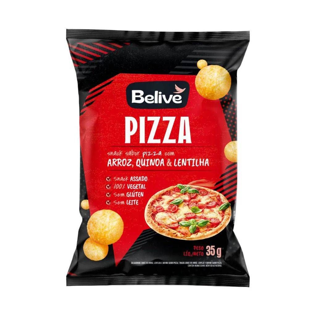 SNACKS BELIVE PIZZA 35G