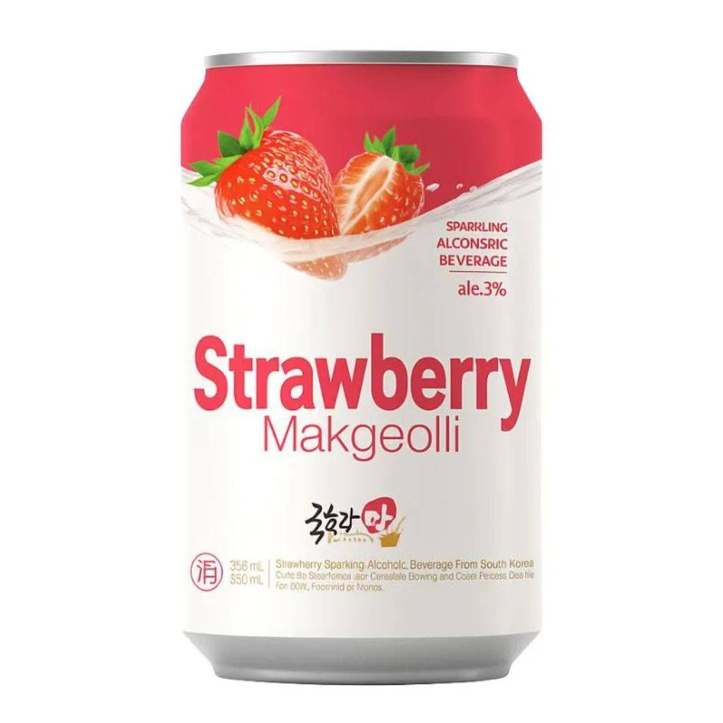 KSD COQ MAKGEOLLI LATA - MORANGO 3% 350ml