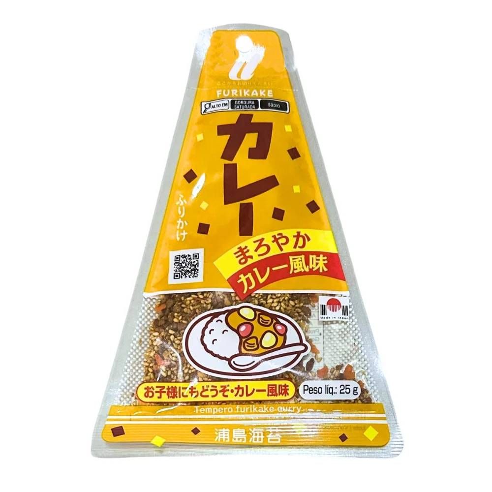 FURIKAKE TRIANGULO CURRY 25G URASHIMA