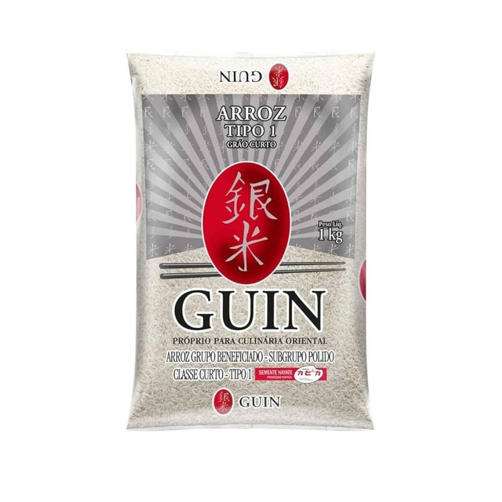 GOHAN GRÃO PEQUENO CURTO GUIN -  1 KG