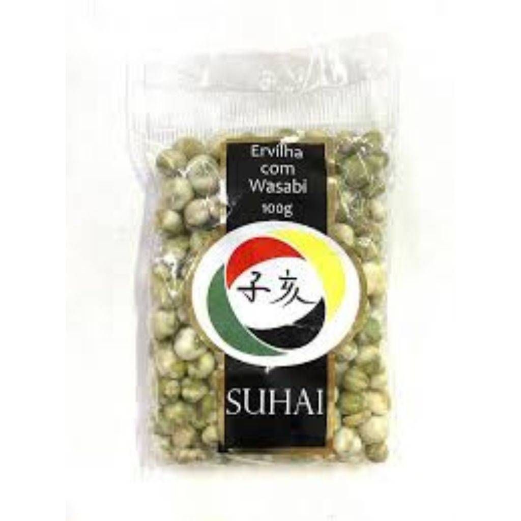 ERVILHA COM WASABI 100G TORRADA - SUHAI