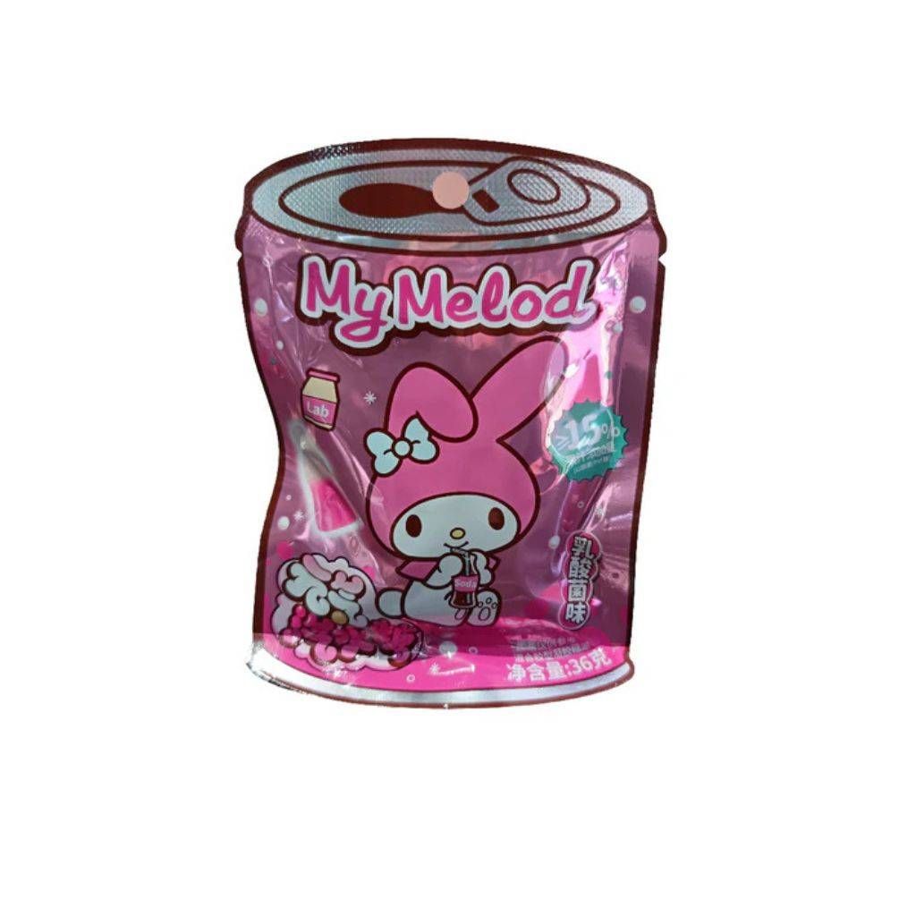 BALA MY MELODY GOMA  - LEITE FERMENTADO 36G