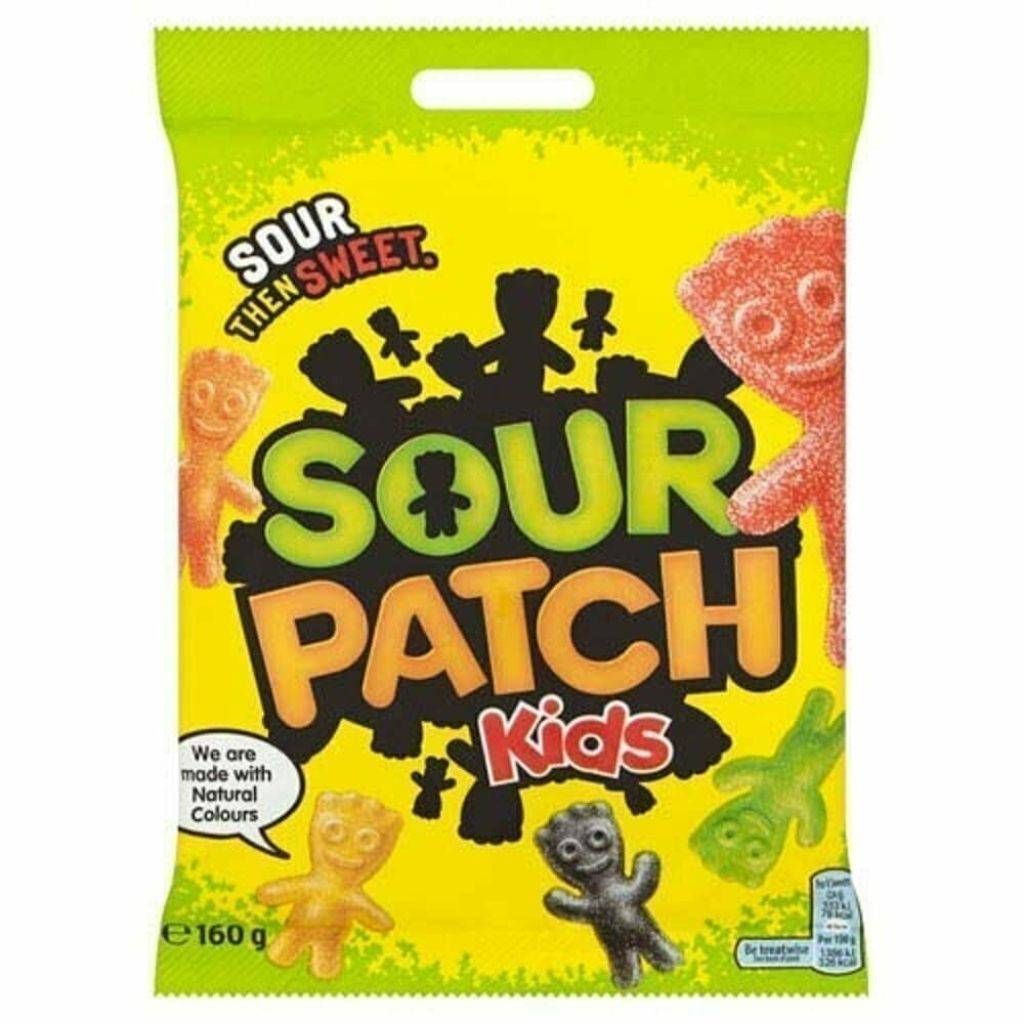 BALAS SABORES MISTO SOUR PATCH 80g