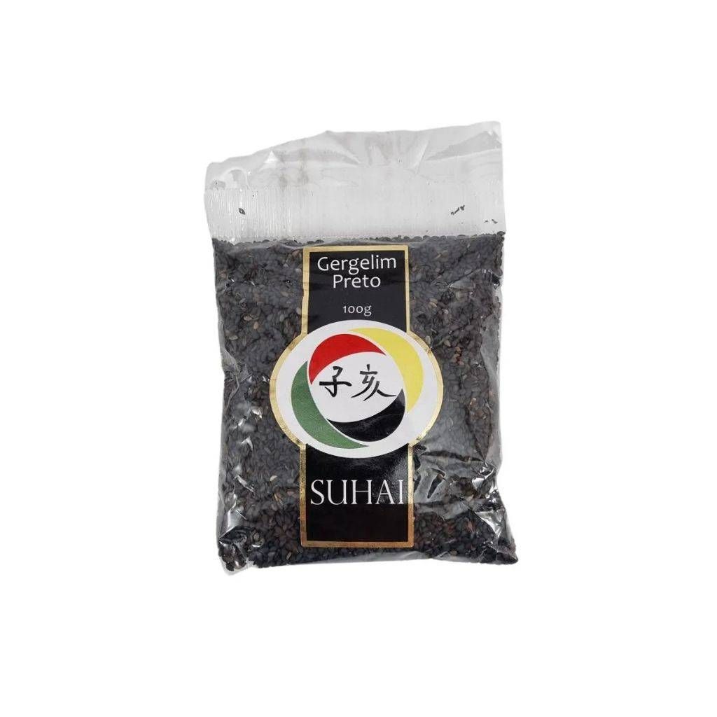 GERGELIM 200G PRETO CRU SUHAI