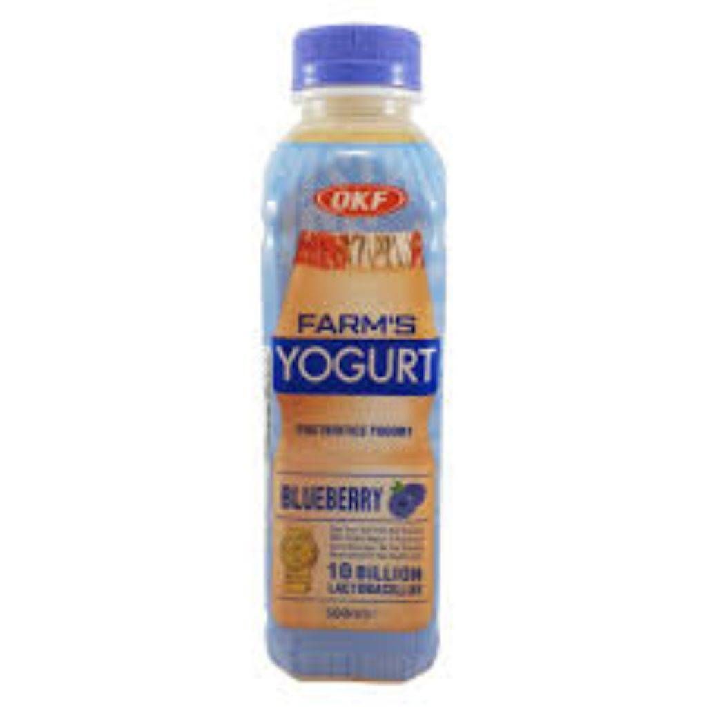 REFR,FARMS IOGURT BLUEBERRY OKF 500ML