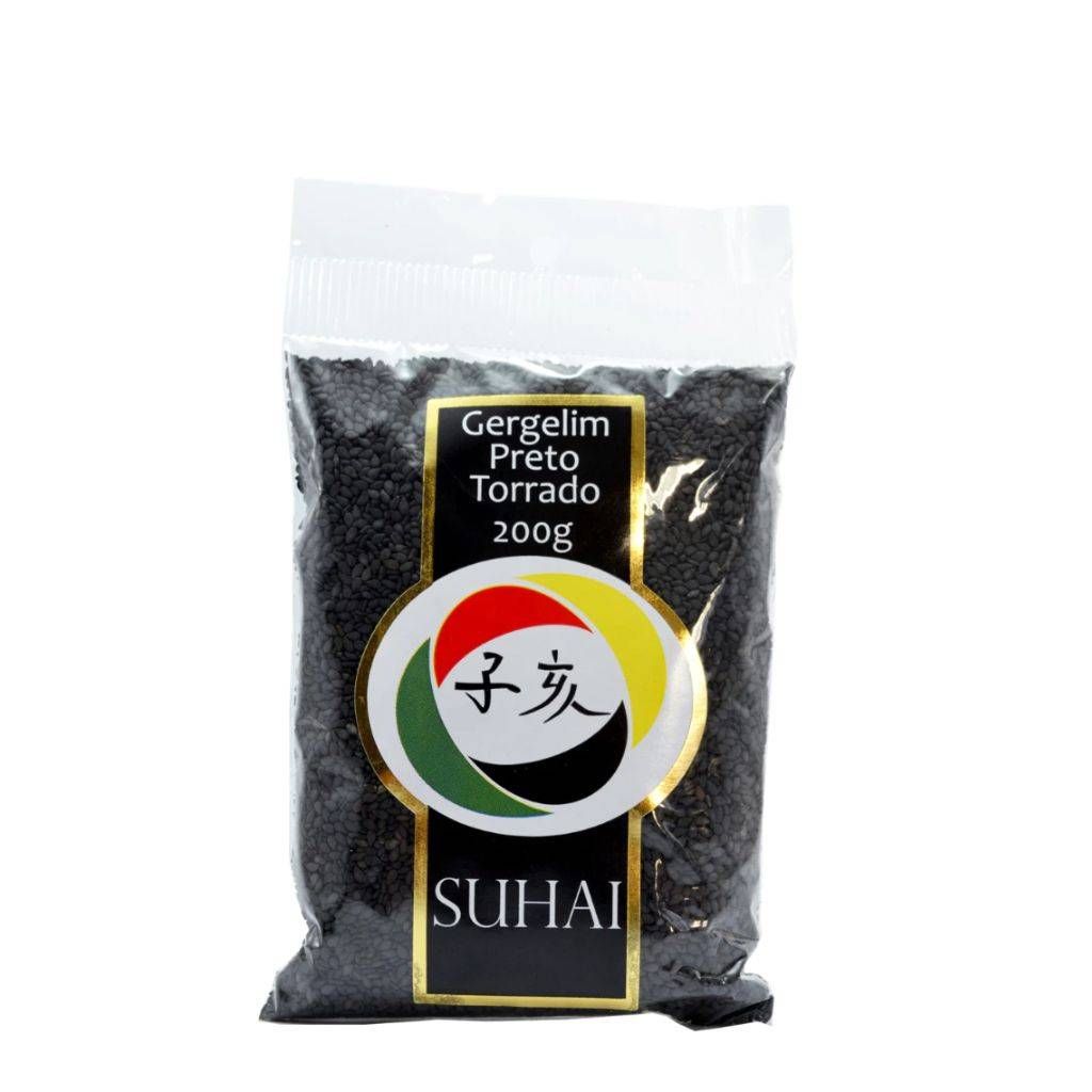 GERGELIM 200G PRETO TORRADO SUHAI