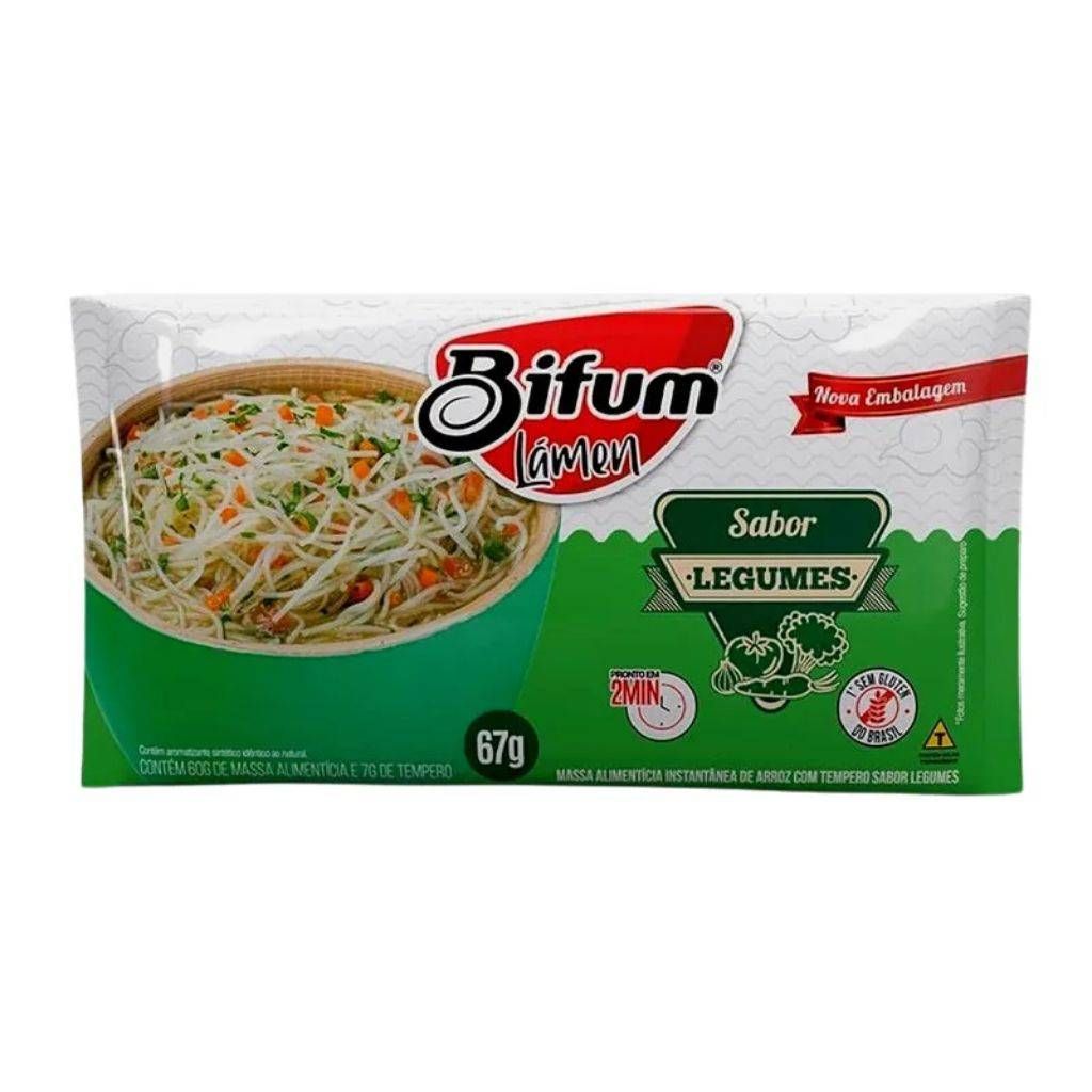 MASSA INST SABOR LEGUMES 67G - BIFUM