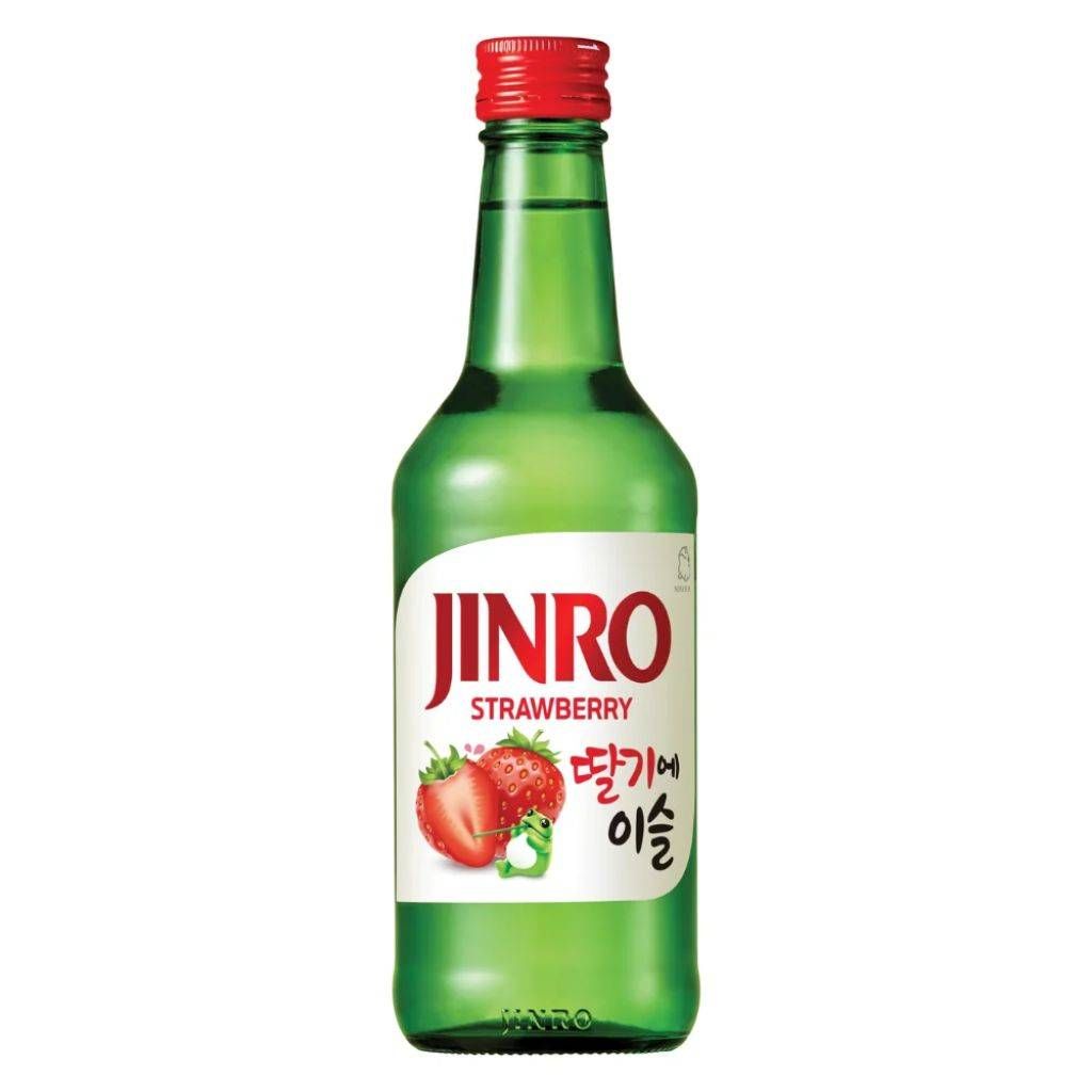DESTIL. SOJU JINRO MORANGO 13,0% 360ML
