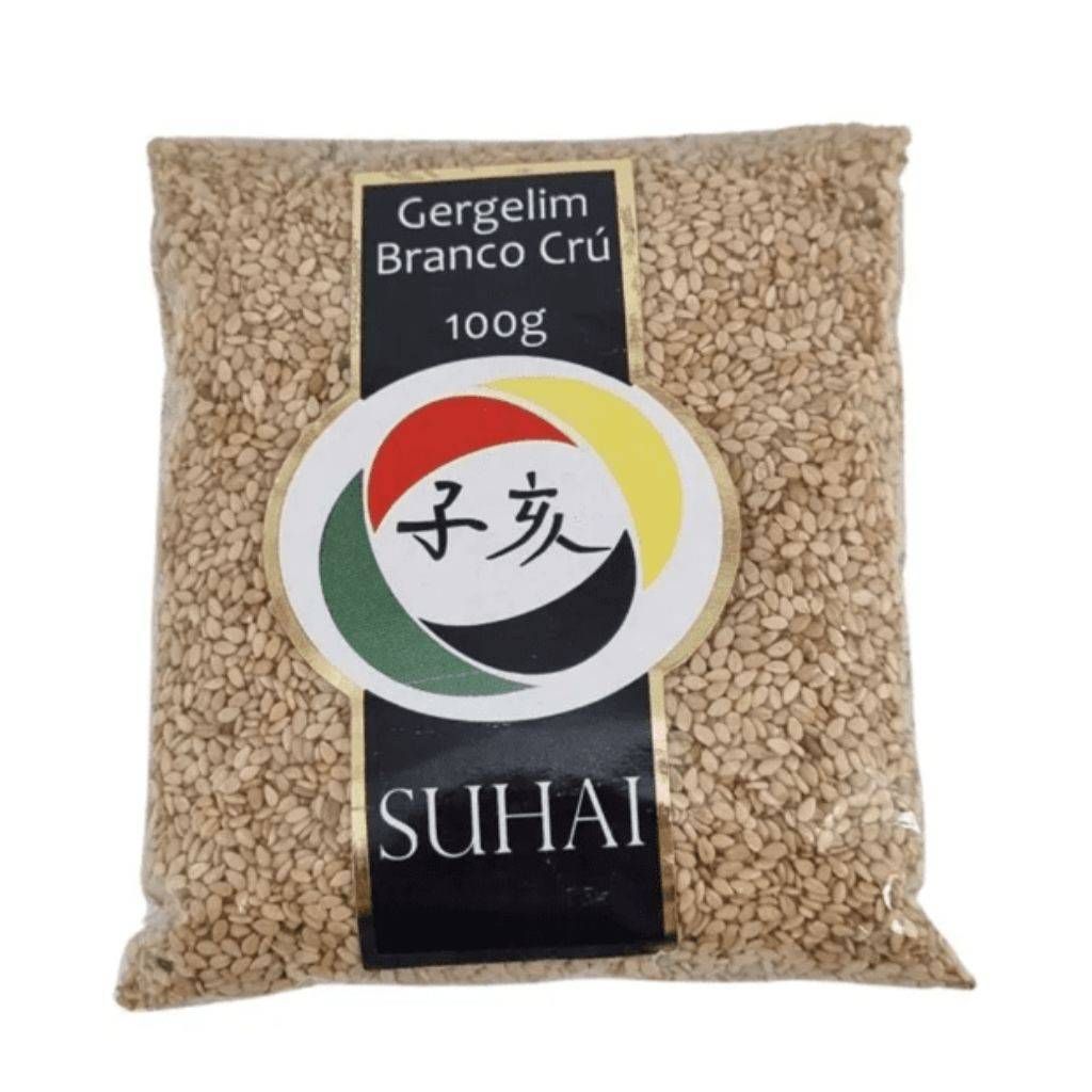 GERGELIM 200G BRANCO CRU SUHAI