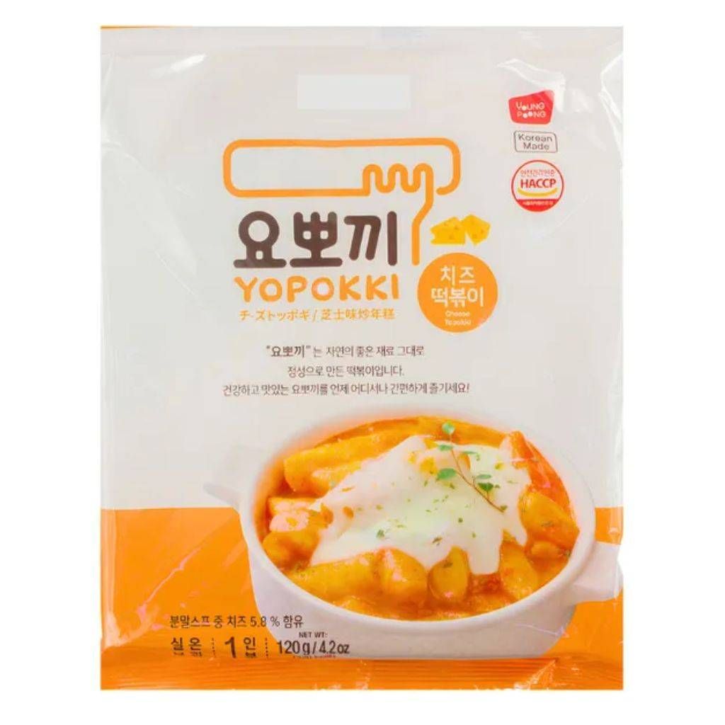 YP YOPOKKI POUCH - CHEESE 20X1 120G 20UN