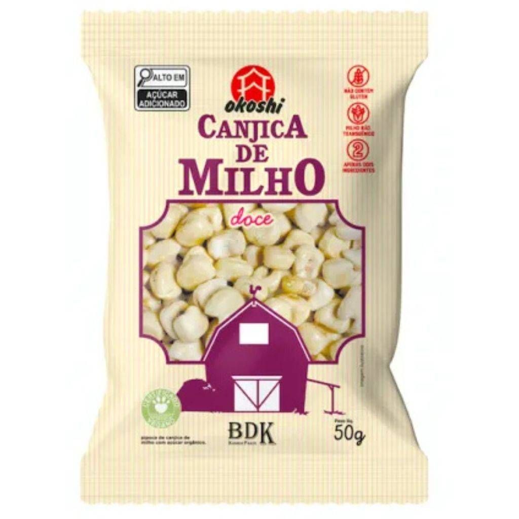 CANJICA DOCE ACUCAR ORGANICO 50G