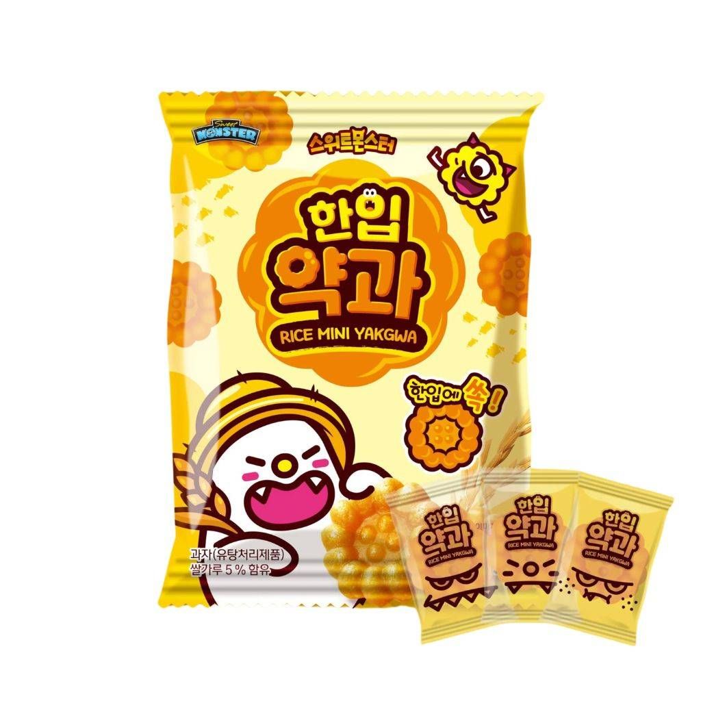 KRE SNACK SWEET MONSTER - TRAD YAKGWA  110G