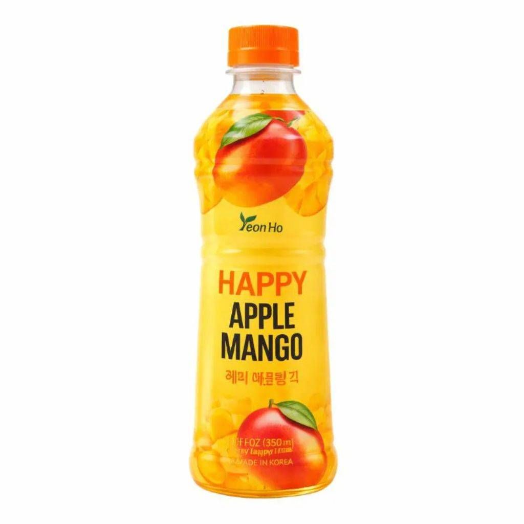 REFR.CHA VERDE HAPPY MACA MANGA YEONHO 350ML