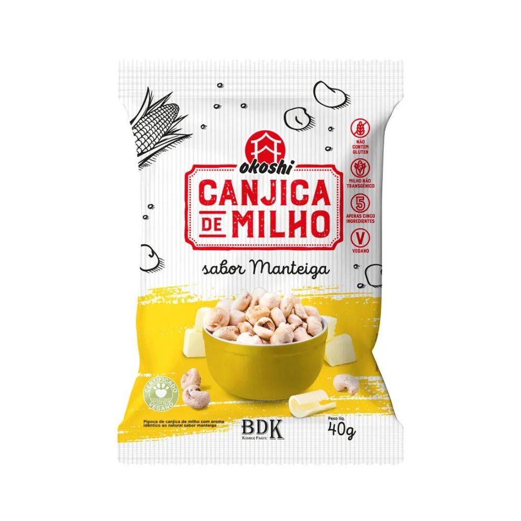 CANJICA DE MILHO SABOR MANTEIGA 40G