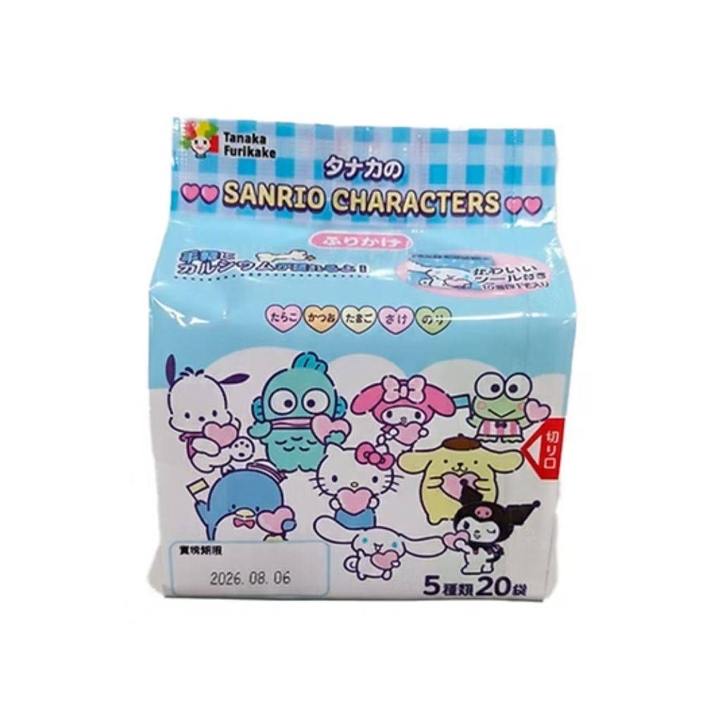 TANAKA TEMPERO FURIKAKE SANRIO CHARACTERS 40GX10X8